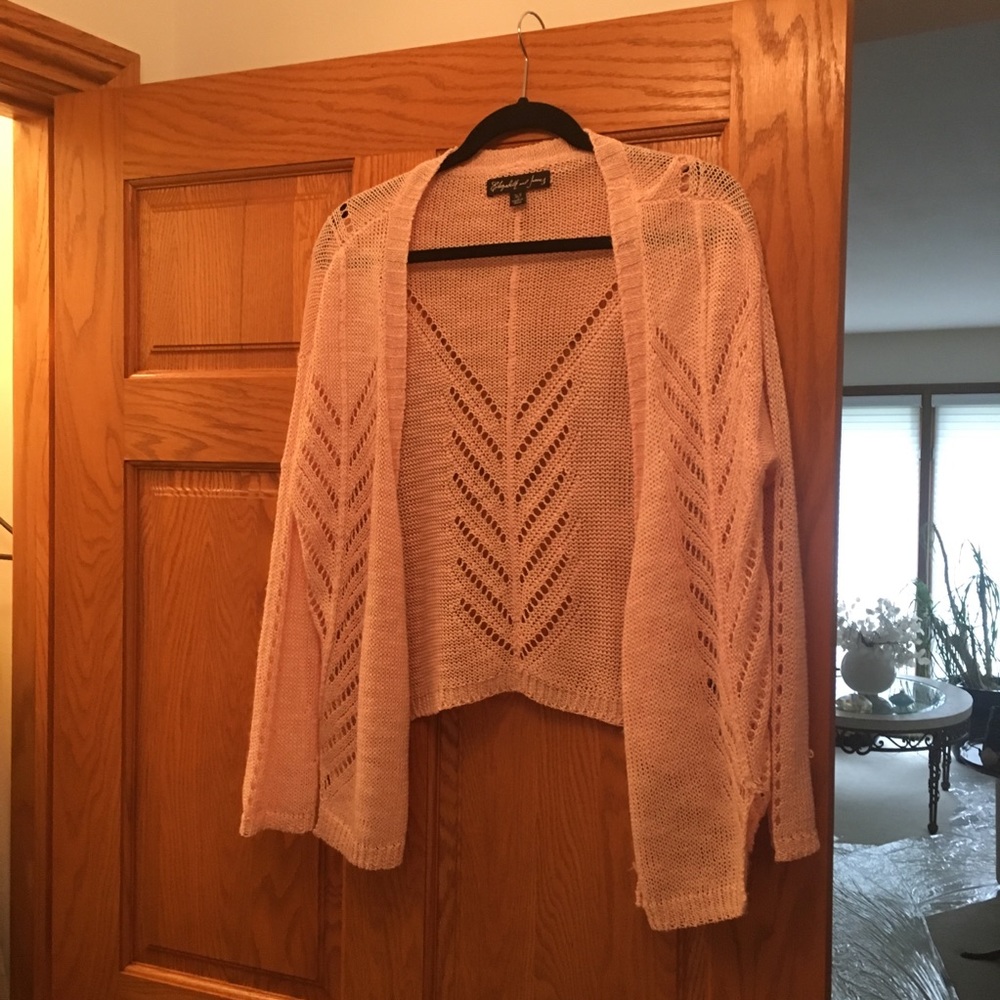Elizabeth & James Pink Cardigan